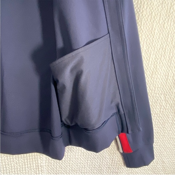 Lululemon Cover Your Tracks Jacket Full Zip Midnight Navy W3BZBS; Women’s Sz 12 - Picture 9 of 16
